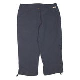 JACK WOLFSKIN 3/4 Length Womens Workwear Shorts Grey L W32