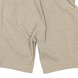 COLUMBIA Bicycle Womens Sports Shorts Beige Slim S W11