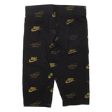NIKE Bicycle Womens Sports Shorts Black Slim XS W23