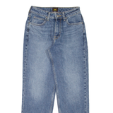 LEE Carroll Womens Jeans Blue Regular Mom Stone Wash W25 L27