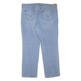 LEVI'S 505 Womens Jeans Blue Regular Straight W37 L28
