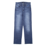 7 FOR ALL MANKIND Womens Jeans Blue Regular Straight Stone Wash W28 L26