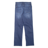 7 FOR ALL MANKIND Womens Jeans Blue Regular Straight Stone Wash W28 L26