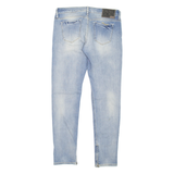 GUESS Beverly Womens Jeans Blue Regular Skinny Stone Wash W28 L29