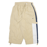 NIKE Mens Casual Shorts Beige Relaxed S W22