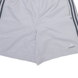 ADIDAS Mens Casual Shorts Grey L W32