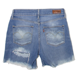 LEVI'S Womens Denim Shorts Blue XS W25