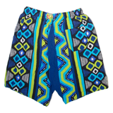 SURF CUP Mens Swimming Shorts Blue Striped S W26