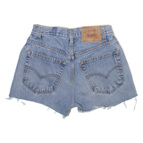 LEVI'S Womens Denim Shorts Blue XS W25