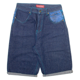 ROCAWEAR Mens Denim Shorts Blue Relaxed M W34