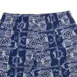 LIEIL Mens Swimming Shorts Blue Crazy Pattern M W28