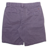 DOCKERS Mens Casual Shorts Purple M W31