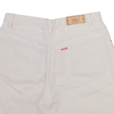 TEDDY'S Womens Casual Shorts Beige Relaxed S W28