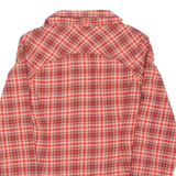 COLUMBIA Womens Shirt Red Check Long Sleeve S