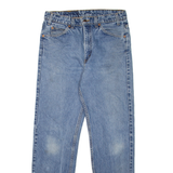 LEVI'S 505 Jeans Orange Tab Mens Blue Regular Straight 90s W30 L29
