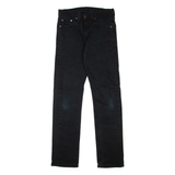 LEVI'S 513 Jeans Mens Black Slim Straight W29 L32
