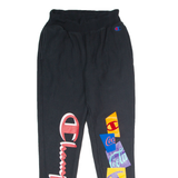 CHAMPION REVERSE WEAVE X Coca-Cola Mens Sweatpants Black Tapered S W24 L30