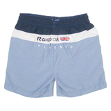 REEBOK Mesh Lined Mens Swimming Shorts Blue S W26