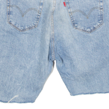 LEVI'S 501 Womens Jorts Shorts Blue L W34