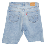 LEVI'S 501 Womens Jorts Shorts Blue L W34