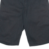 DICKIES Mens Workwear Shorts Black Relaxed M W30