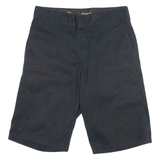 DICKIES Mens Workwear Shorts Black Relaxed M W30