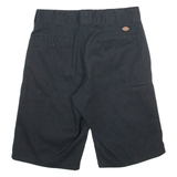 DICKIES Mens Workwear Shorts Black Relaxed M W30