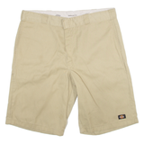 DICKIES Mens Workwear Shorts Beige Relaxed 2XL W40