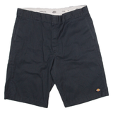 DICKIES Mens Workwear Shorts Black Relaxed 2XL W40