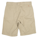 DICKIES Mens Workwear Shorts Beige Relaxed XL W38