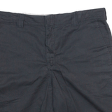 DICKIES Mens Workwear Shorts Black Relaxed 2XL W40