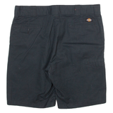 DICKIES Mens Workwear Shorts Black L W36