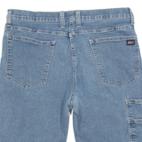 DICKIES Womens Cargo Shorts Blue L W34