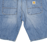 CARHARTT Womens Jorts Shorts Blue XL W36