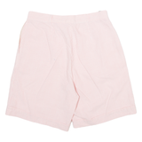 LACOSTE Womens Workwear Shorts Pink Striped XS W26