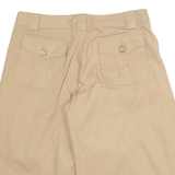 BURBERRY Womens Workwear Shorts Beige UK 6 W30