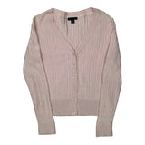 Tommy Hilfiger Cardigan - Medium Pink Cotton