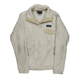 Patagonia Fleece - Small Cream Polyester