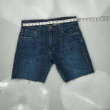 Levis Denim Shorts - 31W 10L Blue Denim