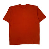 Carhartt T-Shirt - Large Orange Cotton
