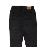 LEVI'S 550 Womens Jeans Black Regular Mom W32 L28
