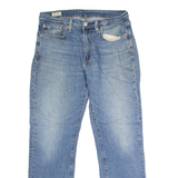 LEVI'S 514 Big E Jeans Mens Blue Slim Straight Stone Wash W32 L30