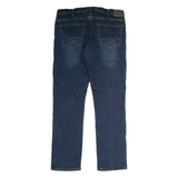 DICKIES Mens Jeans Blue Slim Straight W36 L32