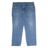 CARHARTT Workwear Mens Jeans Blue Relaxed Straight Stone Wash W42 L30