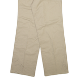 DICKIES Womens Trousers Beige Regular Straight W26 L30