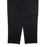 DICKIES Mens Trousers Black Regular Straight W48 L32