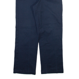 DICKIES Mens Trousers Blue Regular Straight W32 L30