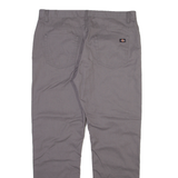 DICKIES Mens Trousers Grey Slim Tapered W38 L32