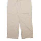 DICKIES Womens Trousers Cream Regular Straight W30 L29