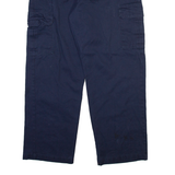 DICKIES Cargo Mens Trousers Blue Relaxed Straight W40 L32